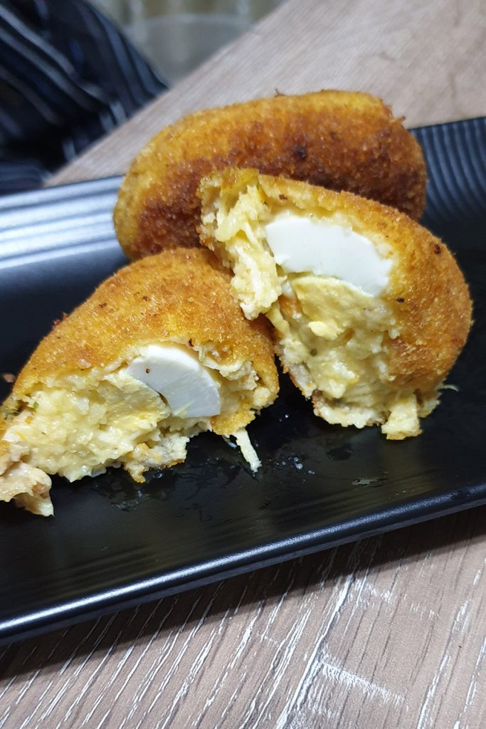 croquettes with egg